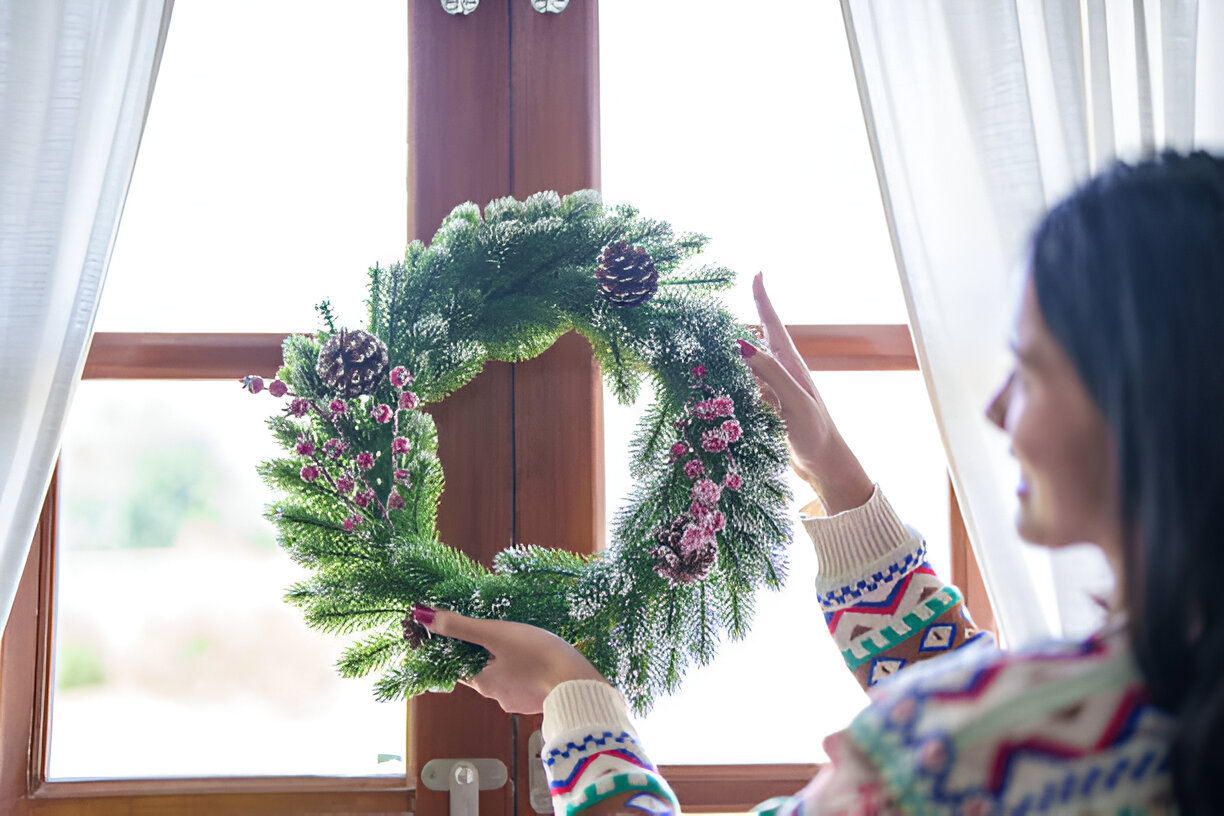 wreath hanging and installation NJ